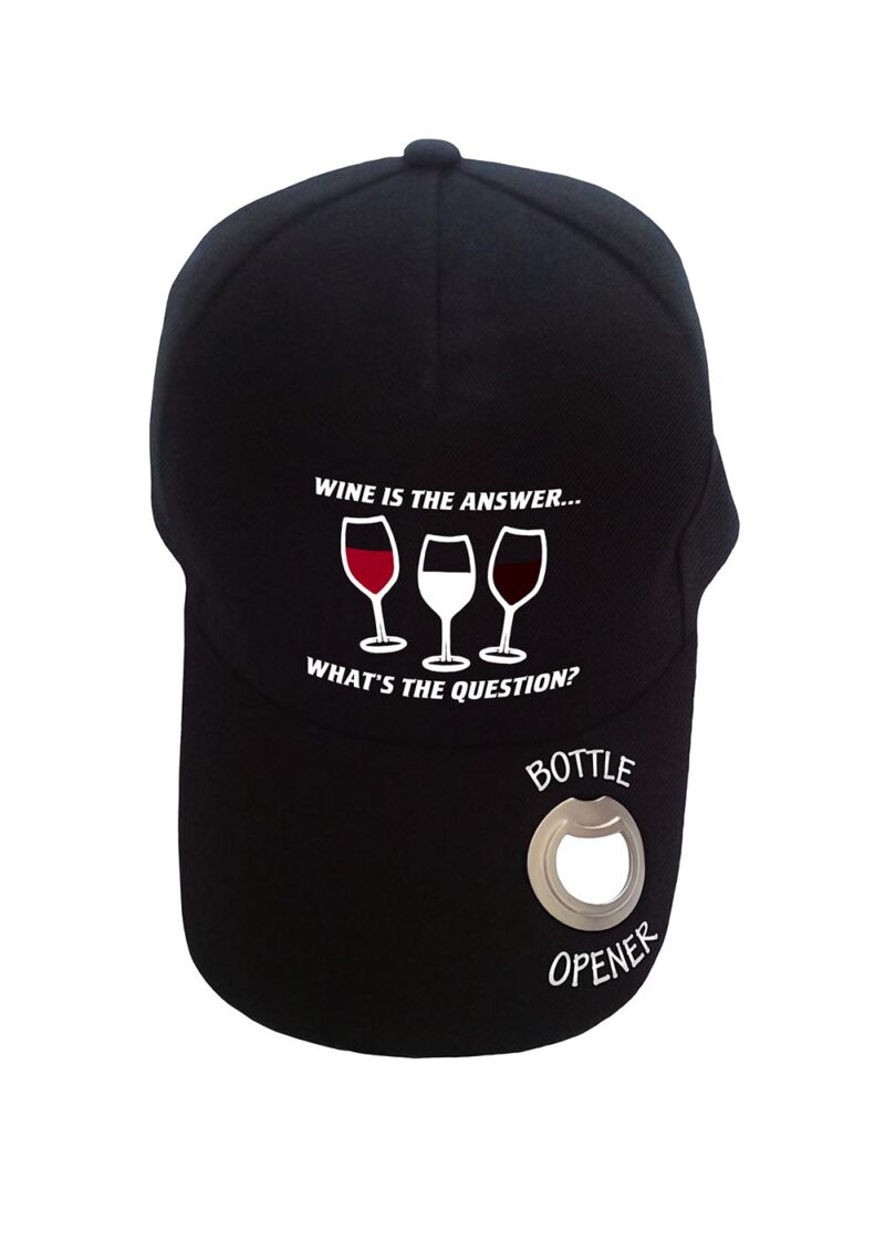 Wine Is The Answer Cap