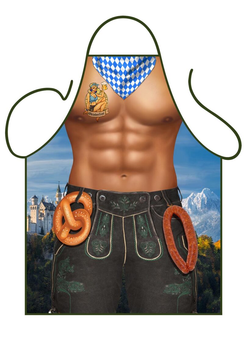Bavarian Oktoberfest Man Apron