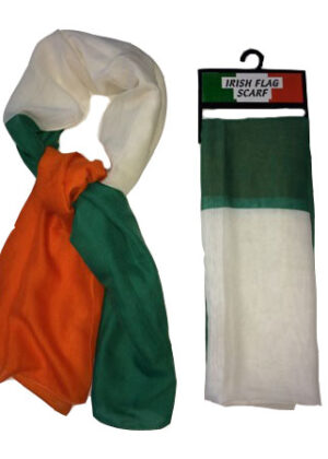 Irish flag scarf