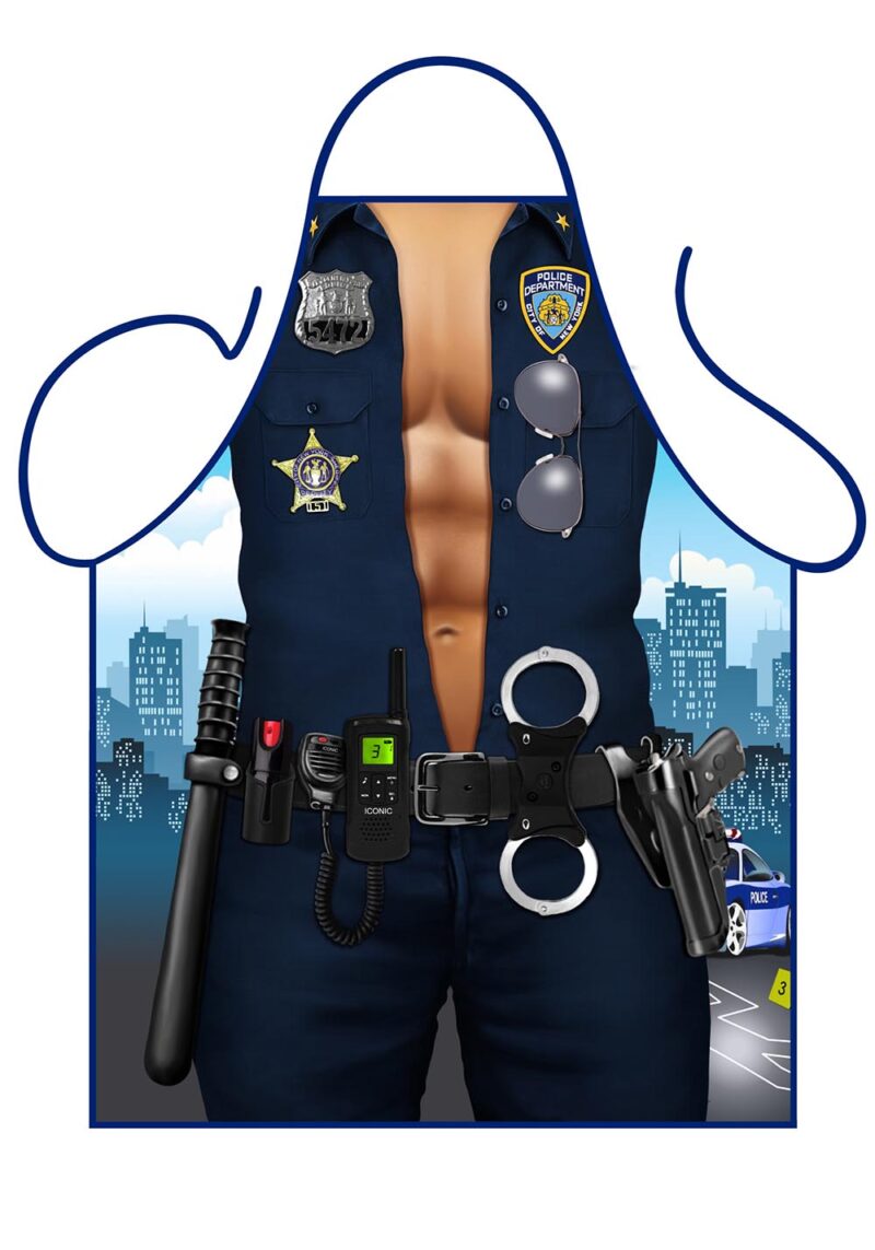 Police Man Apron
