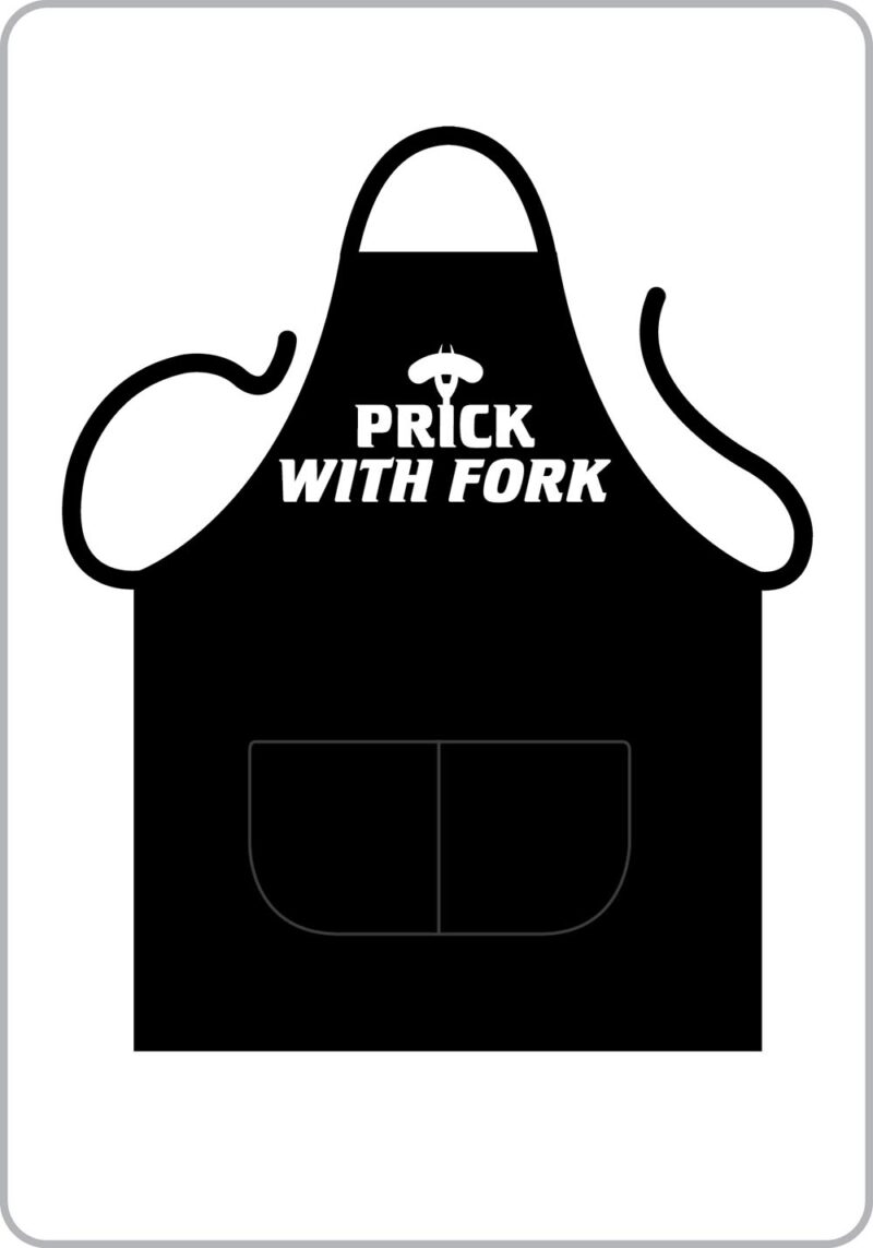 Prick Wth Fork Apron