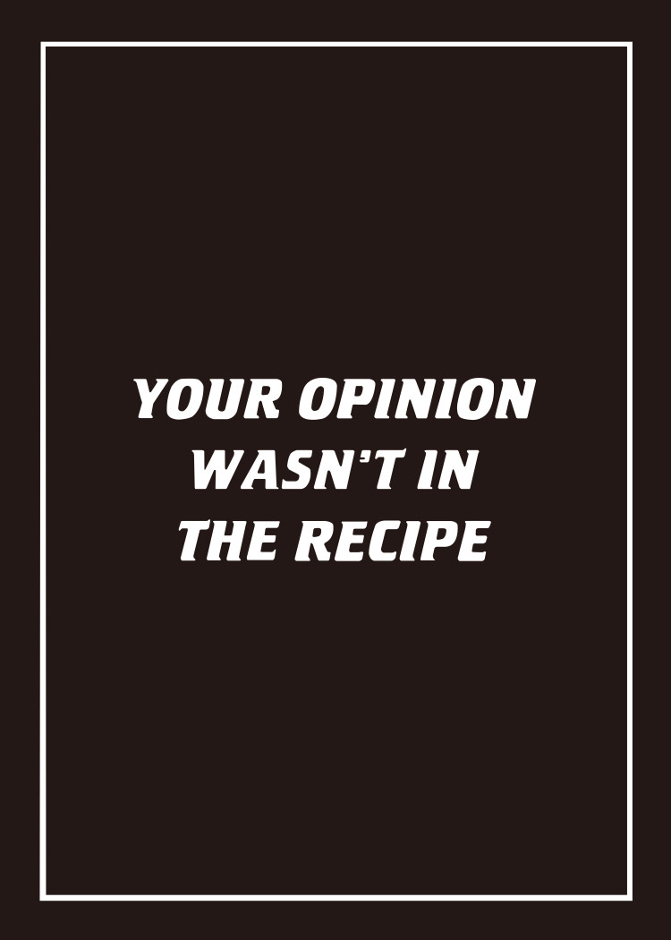 Your Opinion Wasn't In The Recipe & BBQ Rules tea towel