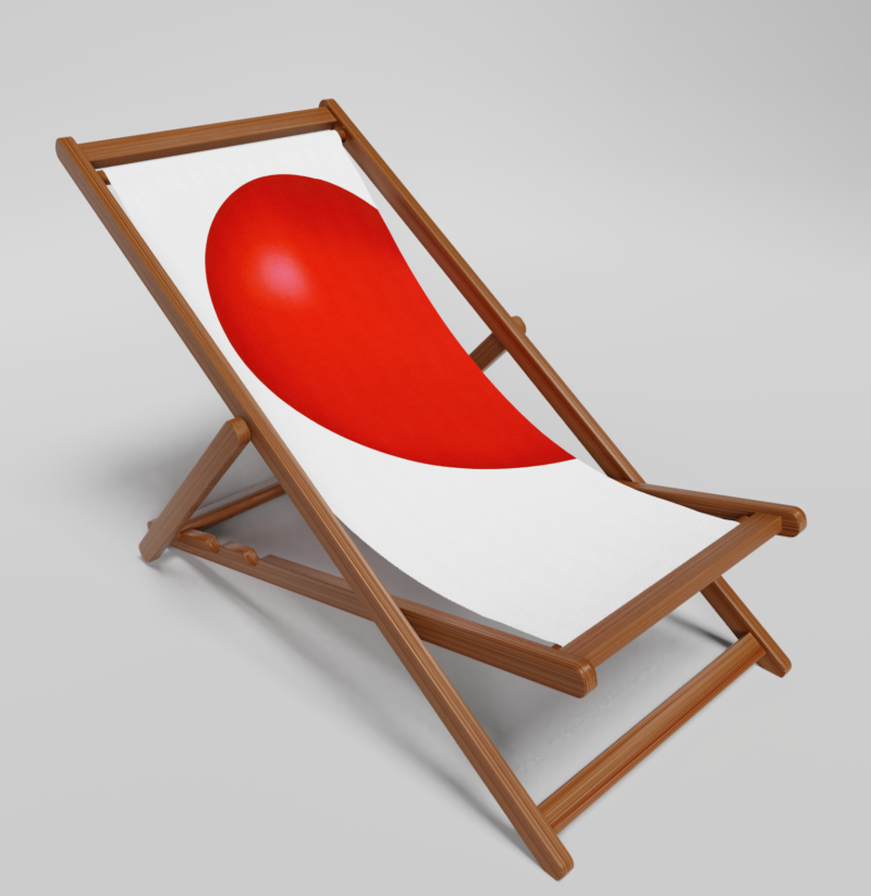 Left Heart Deck Chair
